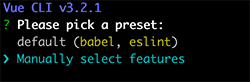 Manually Select Features