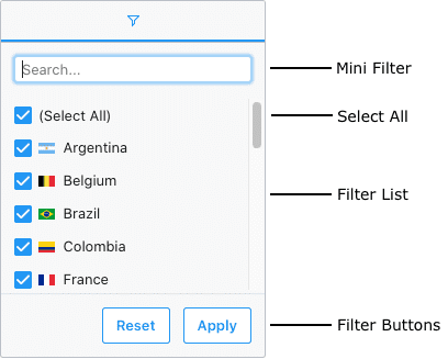 Set Filter