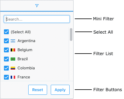 Set Filter