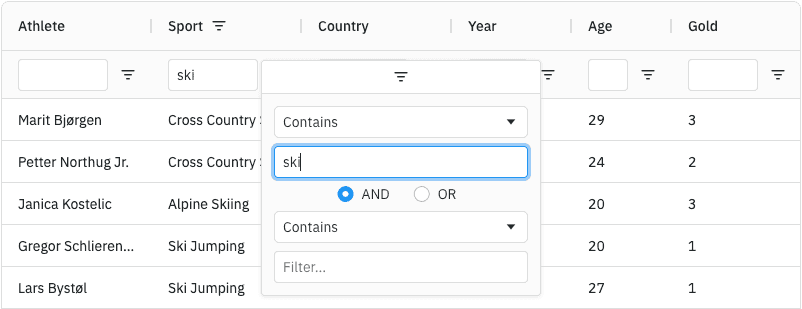 Text Filter