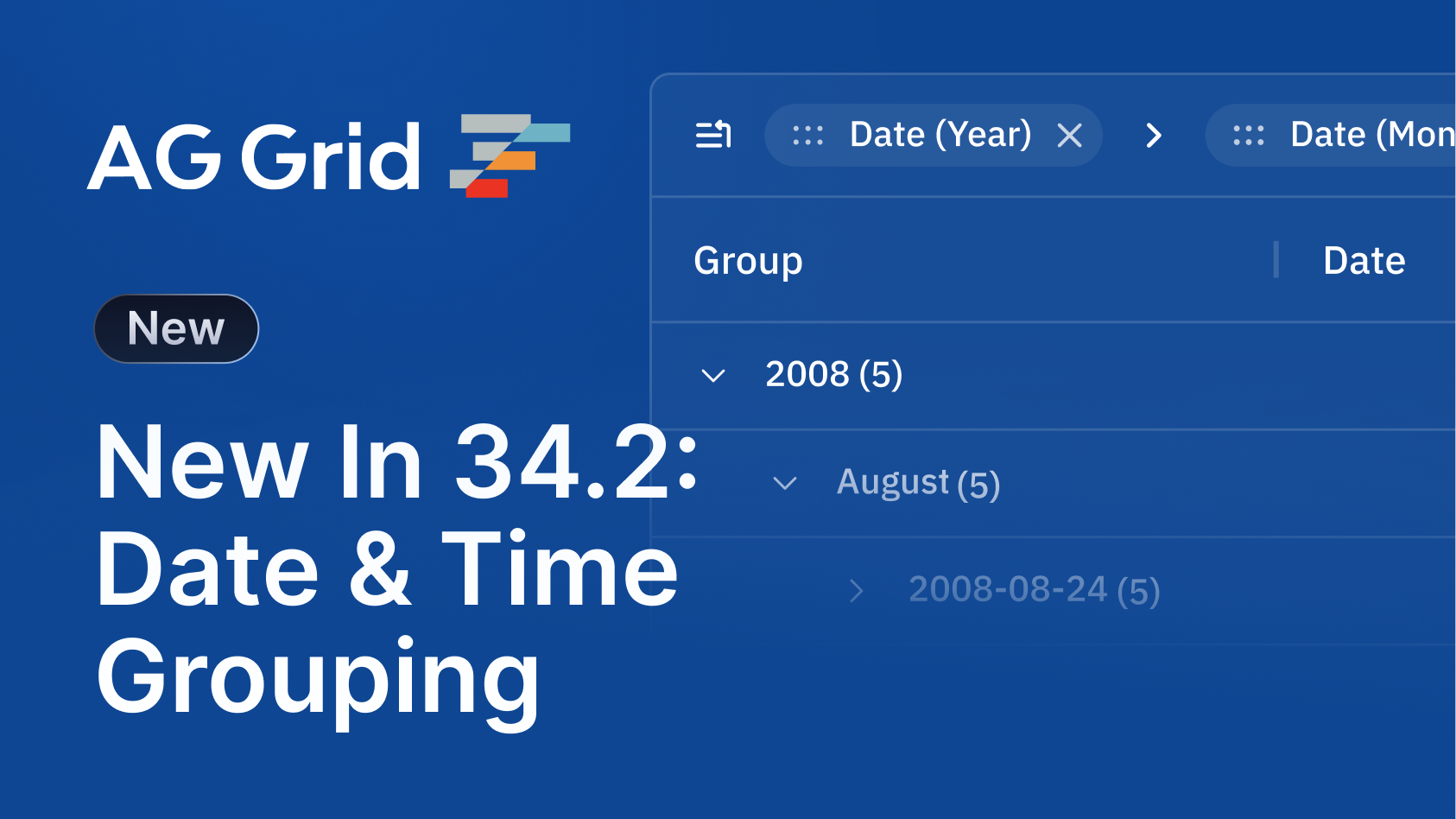 AG Grid 34.2.0 release
