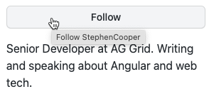 follow on github