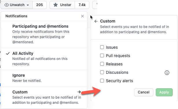 watch notifications