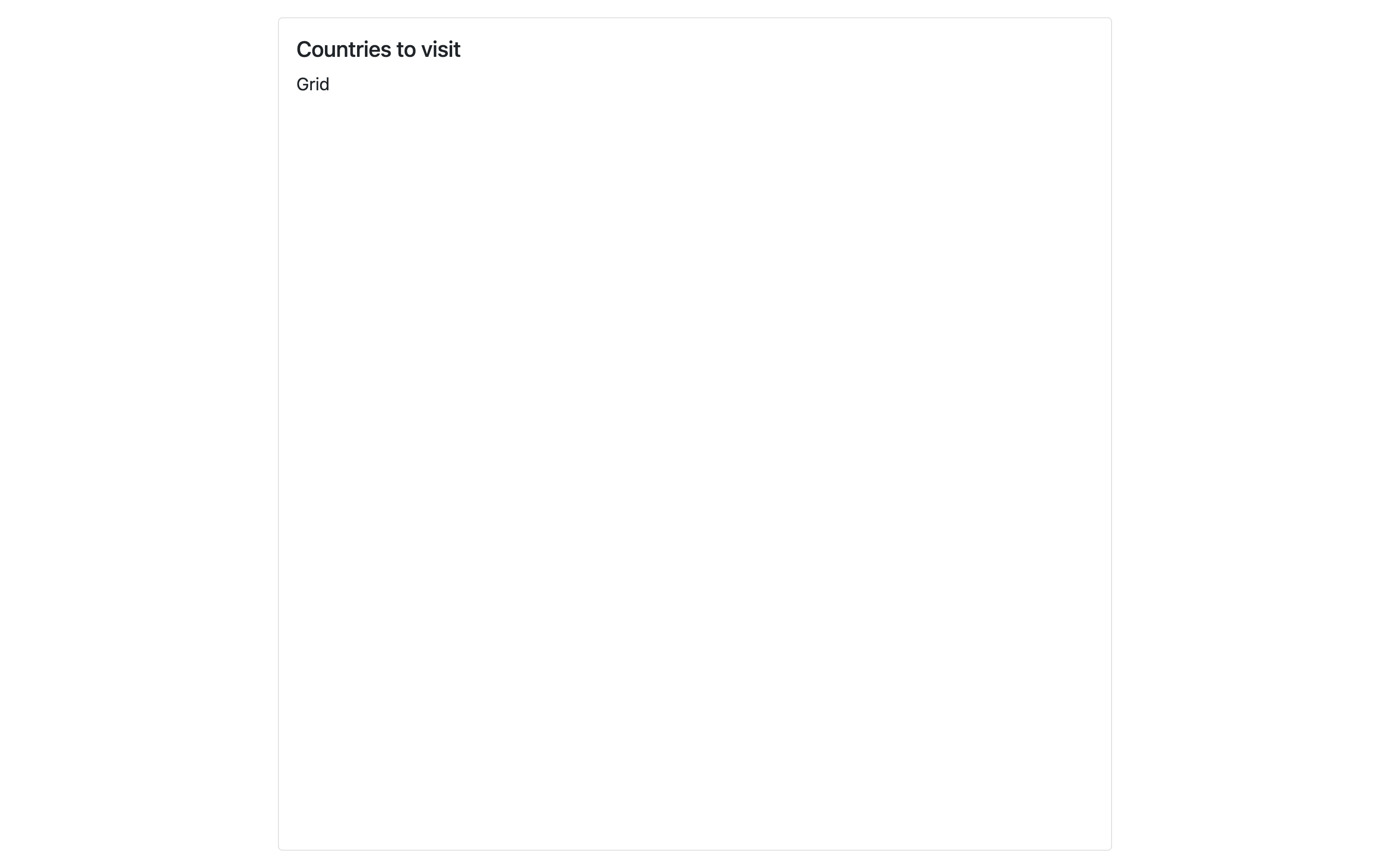 React-Bootstrap card container