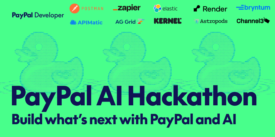 Announcement banner for the hackathon