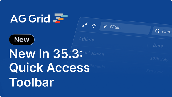 What's New in AG Grid 35.3