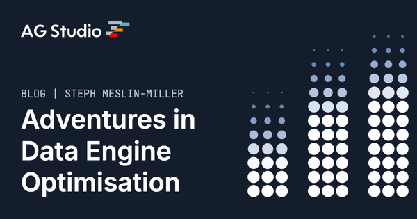 Adventures in Data Engine Optimisation