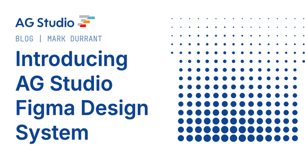Introducing AG Studio Figma Design System