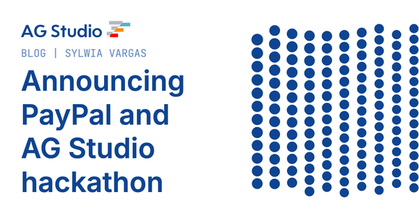 Hackathon: PayPal and AG Studio