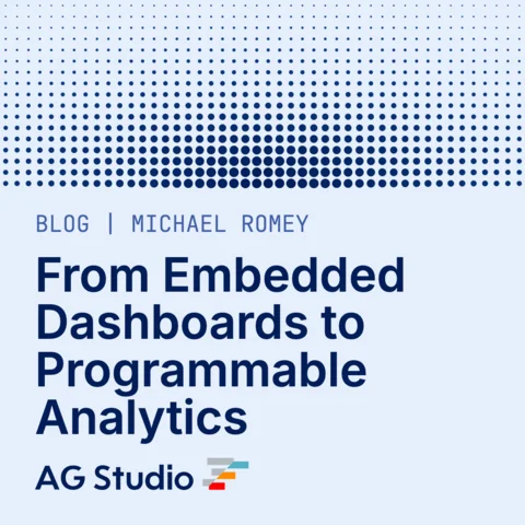 From Embedded Dashboards to Programmable Analytics