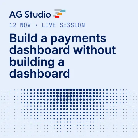 Build a payments dashboard without building a dashboard
